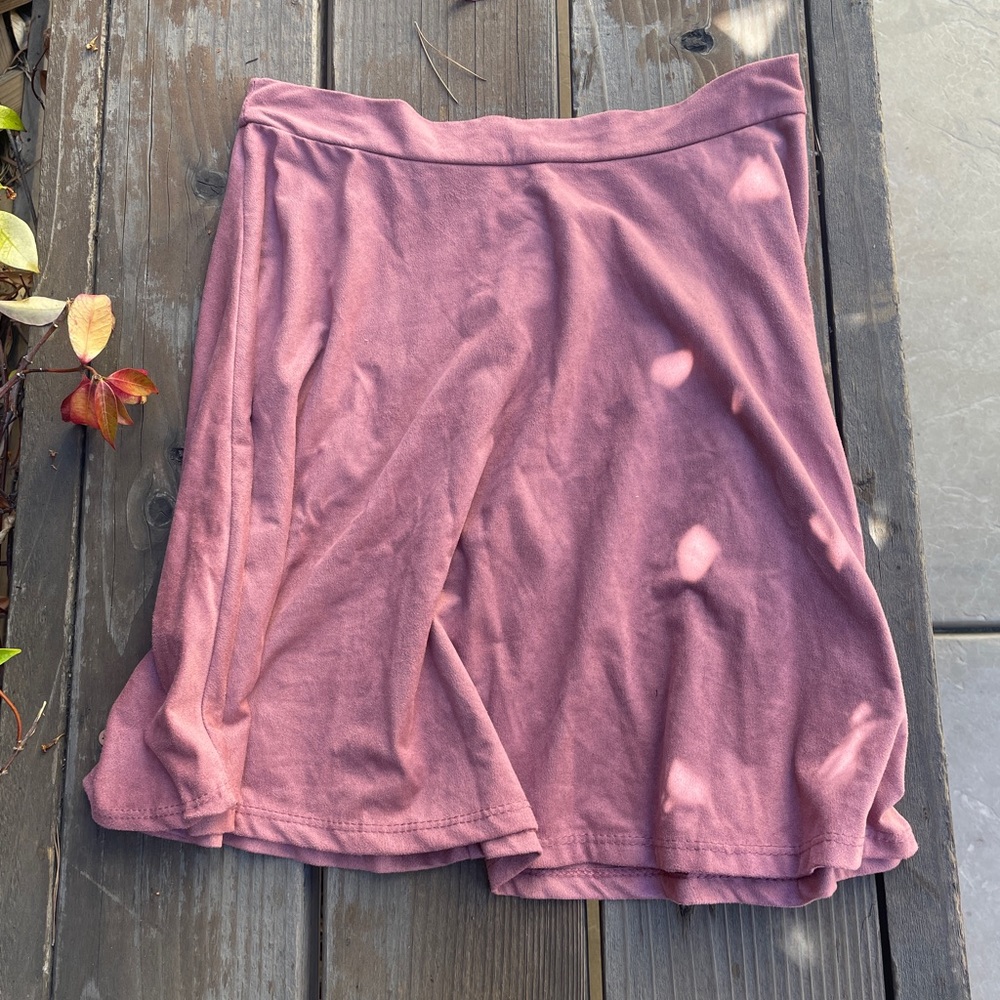 Charlotte Russe Pink Mini Skirt / Size M